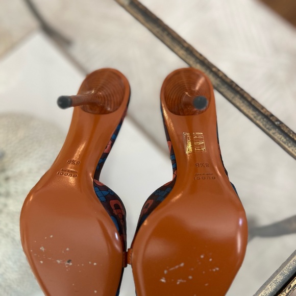 Gucci High Heel Sandals Size 8 1/2 - Picture 5 of 10